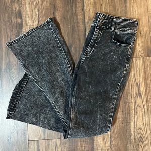 KanCan black washed flare denim jeans. Size 30 worn once